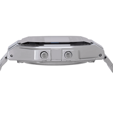 Digital Watch - Casio Vintage Unisex Silver Watch A163WA-1QES