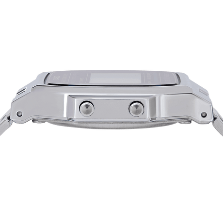 Digital Watch - Casio Vintage Unisex Silver Watch A164WA-1VES
