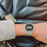 Digital Watch - Casio Vintage Unisex Silver Watch A171WE-1AEF