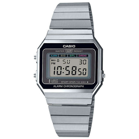 Digital Watch - Casio Vintage Unisex Silver Watch A700WE-1AEF