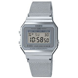 Digital Watch - Casio Vintage Unisex Silver Watch A700WEM-7AEF