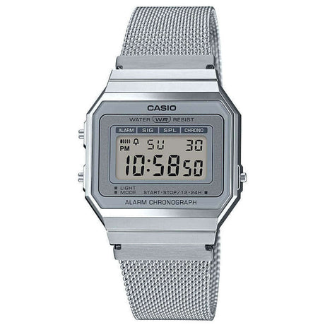 Digital Watch - Casio Vintage Unisex Silver Watch A700WEM-7AEF
