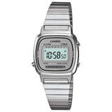 Digital Watch - Casio Vintage Unisex Silver Watch LA670WEA-7EF