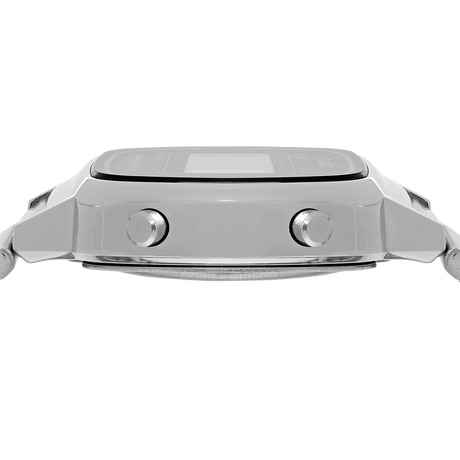 Digital Watch - Casio Vintage Unisex Silver Watch LA670WEA-7EF