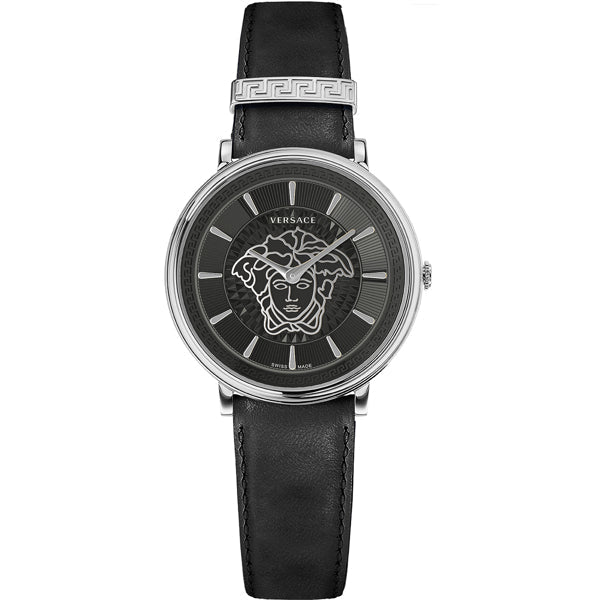 Versace Ladies Watch V-Circle 38mm Black