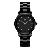 Daniel Wellington ladies Black Iconic Link Ceramic Watch DW00100414