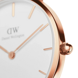 Daniel Wellington Ladies Petite Dover White Watch DW00100313