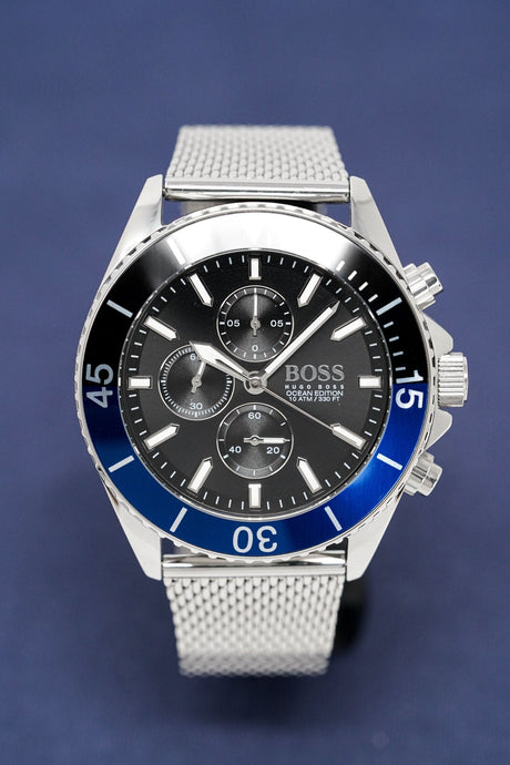 Hugo Boss Men's Watch Chronograph Ocean Edition HB1513742 - Designer Watch Store