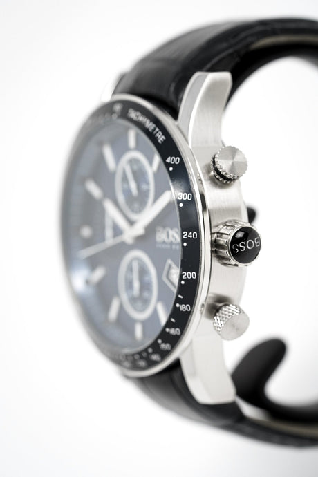 Hugo Boss Men's Watch Chronograph Rafale Blue HB1513391 - Designer Watch Store