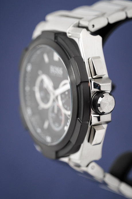 Hugo Boss Men's Watch Chronograph Supernova Black HB1513359 - Designer Watch Store