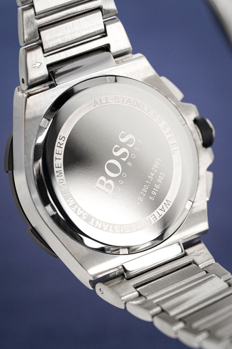 Hugo Boss Men's Watch Chronograph Supernova Black HB1513359 - Designer Watch Store