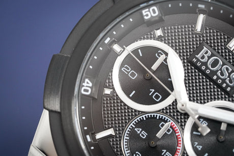 Hugo Boss Men's Watch Chronograph Supernova Black HB1513359 - Designer Watch Store