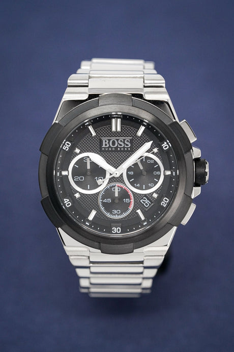 Hugo Boss Men's Watch Chronograph Supernova Black HB1513359 - Designer Watch Store