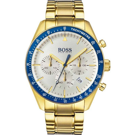 Hugo Boss Men's Watch Chronograph Trophy Gold HB1513631 - Designer Watch Store