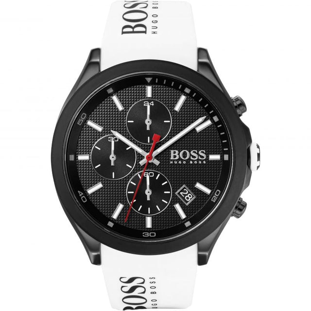 Hugo Boss Men's Watch Velocity White HB1513718 - Designer Watch Store