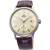 Mechanical Watch - Orient Small Seconds Men's Brown Watch RA-AP0003S10B