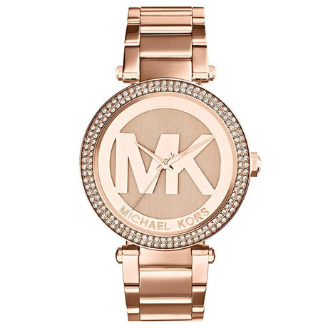 Michael Kors Ladies Watch Parker Rose Gold MK5865 - Designer Watch Store