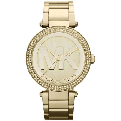Michael Kors Ladies Watch Parker Yellow Gold MK5784 - Designer Watch Store