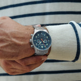 Pilot Watch - AVI-8 Carey Dual Time Gutersloh Watch AV-4088-22