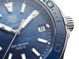 Tag Heuer Ladies Watch Aquaracer Blue Ceramic 35mm WAY131S.BA0748 - Designer Watch Store