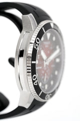 Tissot Chronograph Watch SEASTAR 1000 Red Rubber T1204171742100 - Designer Watch Store