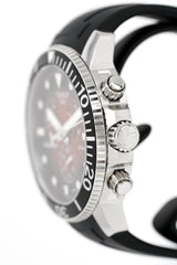 Tissot Chronograph Watch SEASTAR 1000 Red Rubber T1204171742100 - Designer Watch Store