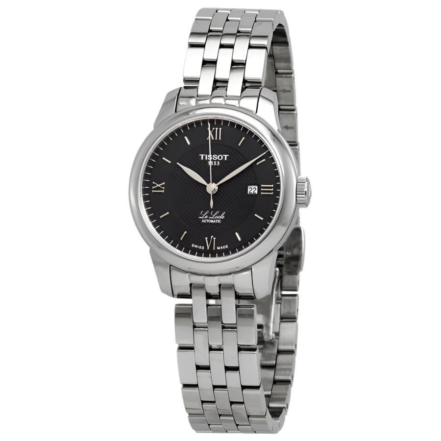 Tissot Le Locle Automatic Ladies Black Silver Watch