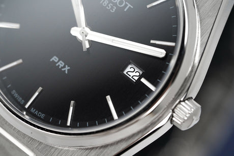 Tissot Men's Watch PRX Black T1374101105100 - Designer Watch Store