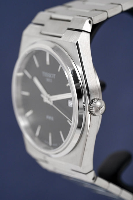 Tissot Men's Watch PRX Black T1374101105100 - Designer Watch Store