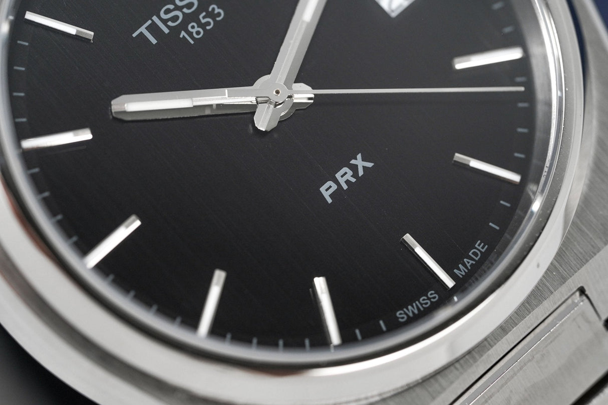 Tissot Men's Watch PRX Black T1374101105100 - Designer Watch Store