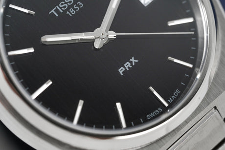 Tissot Men's Watch PRX Black T1374101105100 - Designer Watch Store