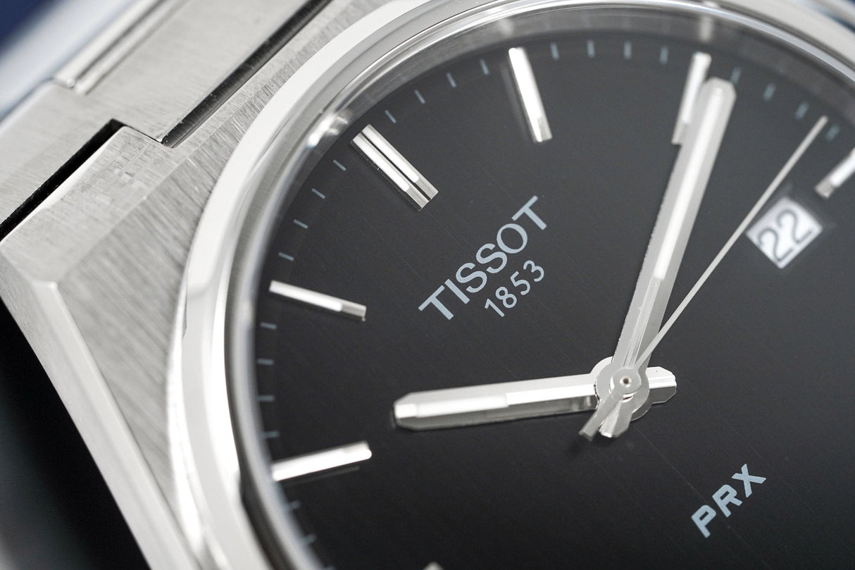 Tissot Men's Watch PRX Black T1374101105100 - Designer Watch Store