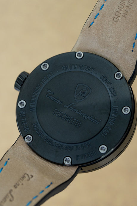 Tonino Lamborghini Cuscinetto Date Blue - Designer Watch Store