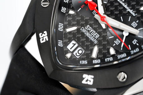 Tonino Lamborghini Men's Chronograph Watch New Spyder Black TLF-A13-5 - Designer Watch Store