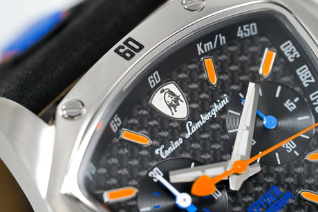 Tonino Lamborghini Men's Chronograph Watch New Spyder Blue TLF-A13-4 - Designer Watch Store