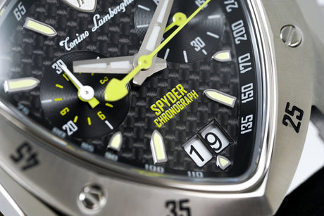 Tonino Lamborghini Men's Chronograph Watch New Spyder Green TLF-A13-3 - Designer Watch Store