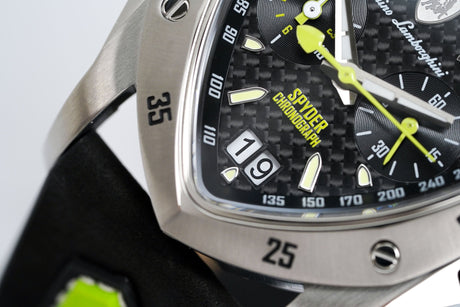 Tonino Lamborghini Men's Chronograph Watch New Spyder Green TLF-A13-3 - Designer Watch Store