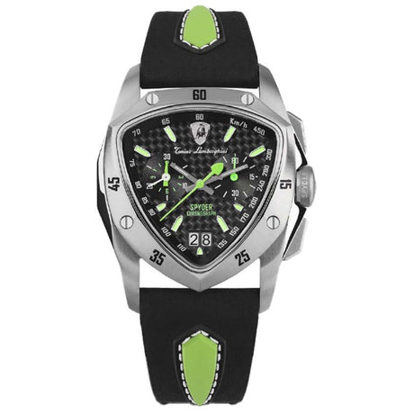 Tonino Lamborghini Men's Chronograph Watch New Spyder Green TLF-A13-3 - Designer Watch Store