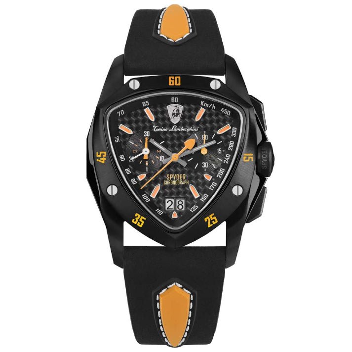 Tonino Lamborghini Men's Chronograph Watch New Spyder Orange TLF-A13-6 - Designer Watch Store