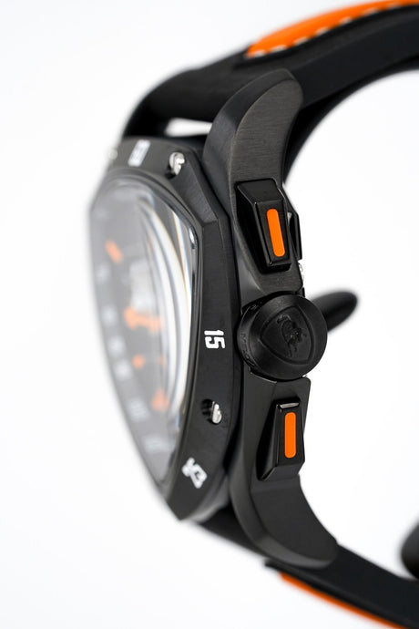 Tonino Lamborghini Men's Chronograph Watch New Spyder Orange TLF-A13-6 - Designer Watch Store