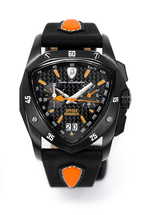 Tonino Lamborghini Men's Chronograph Watch New Spyder Orange TLF-A13-6 - Designer Watch Store