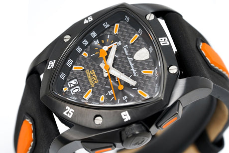 Tonino Lamborghini Men's Chronograph Watch New Spyder Orange TLF-A13-6 - Designer Watch Store