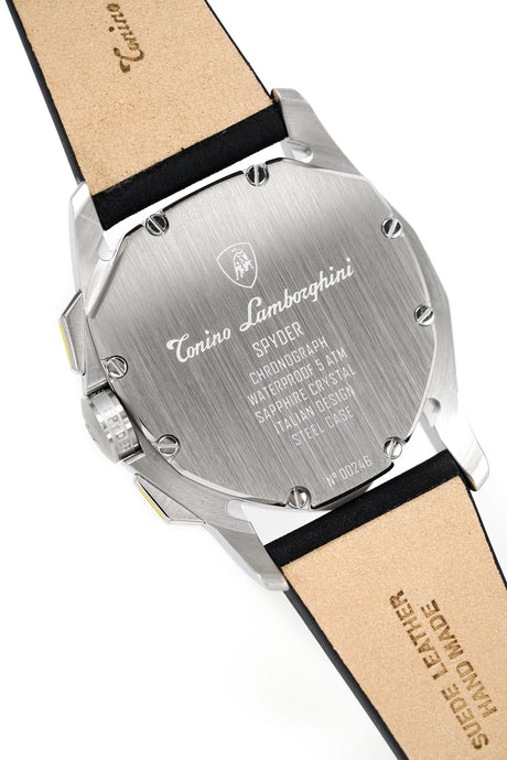 Tonino Lamborghini Men's Chronograph Watch New Spyder Yellow TLF-A13-2 - Designer Watch Store