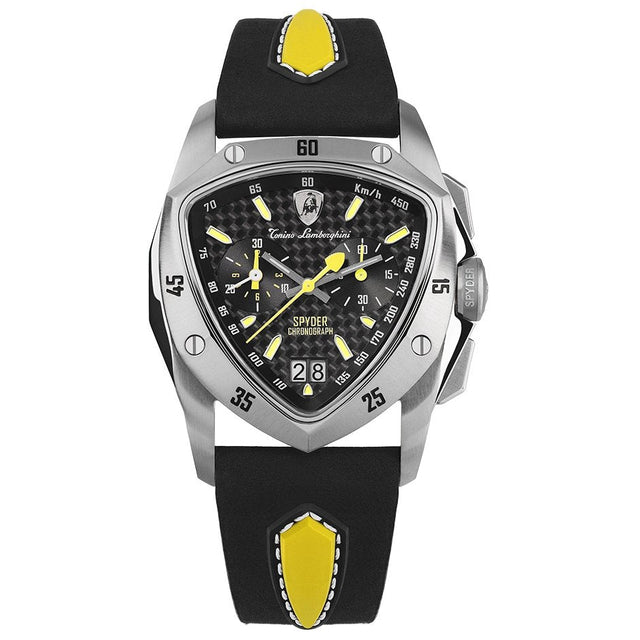Tonino Lamborghini Men's Chronograph Watch New Spyder Yellow TLF-A13-2 - Designer Watch Store