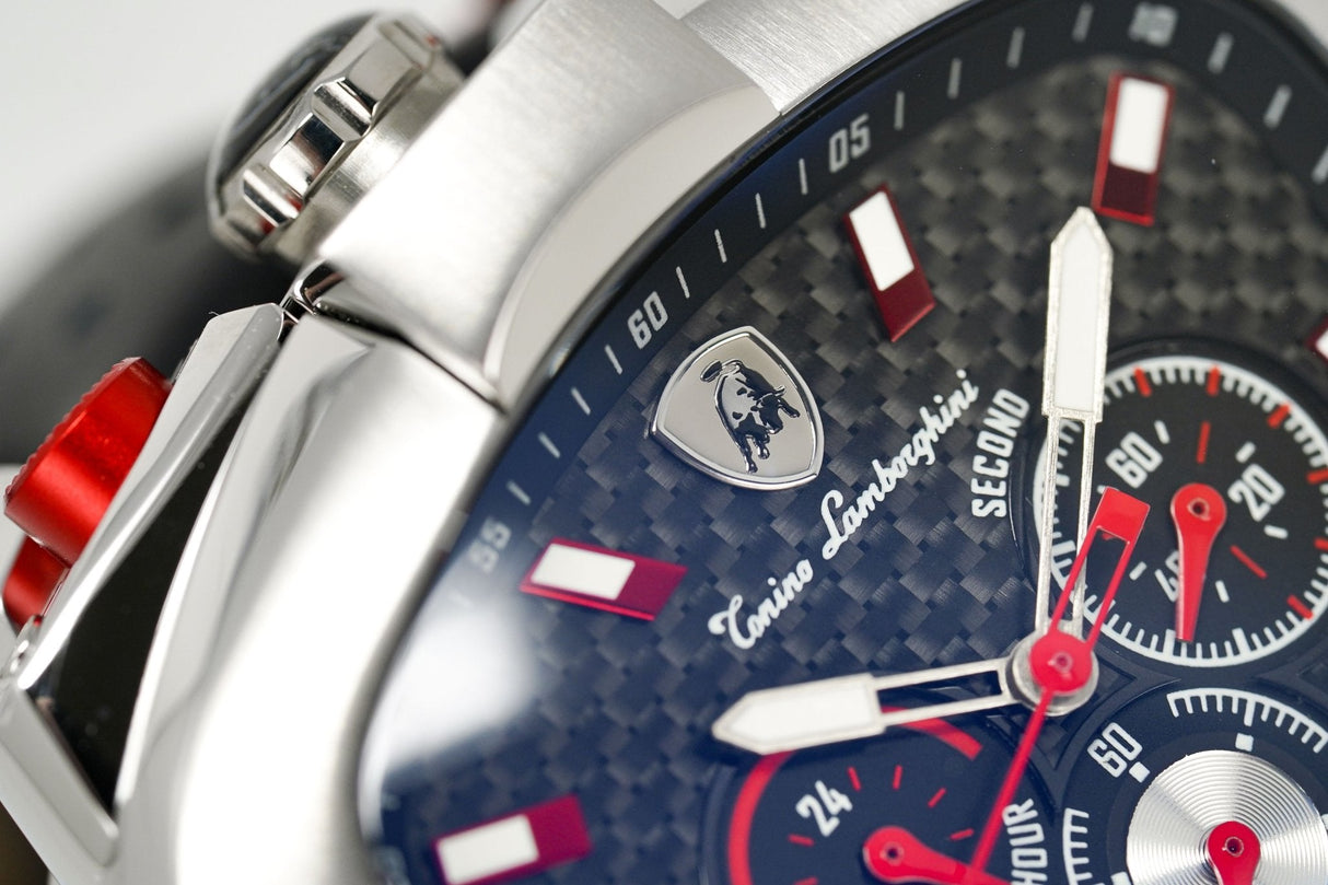 Tonino Lamborghini Men's Chronograph Watch Spyder 12H Red T20CH-A - Designer Watch Store