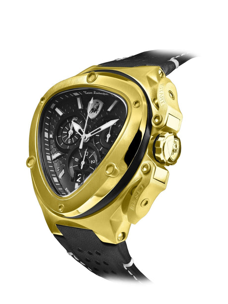 Tonino Lamborghini Spyder X Chronograph Date Gold - Designer Watch Store