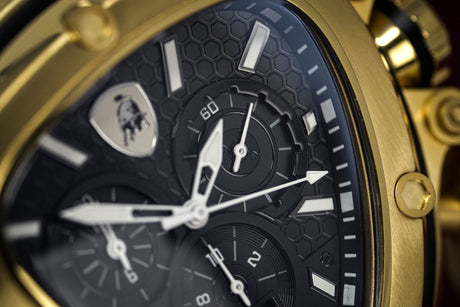 Tonino Lamborghini Spyder X Chronograph Date Gold - Designer Watch Store