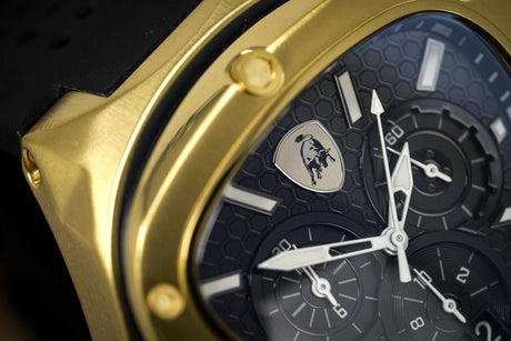 Tonino Lamborghini Spyder X Chronograph Date Gold - Designer Watch Store