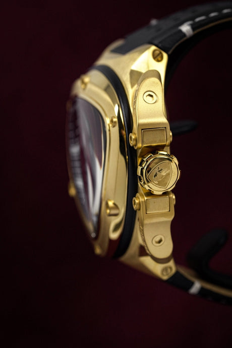 Tonino Lamborghini Spyder X Chronograph Date Gold - Designer Watch Store