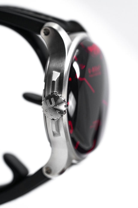 U-Boat Darkmoon 44 Red Sapphire Steel - 2021 EDITION 8465/B - Designer Watch Store